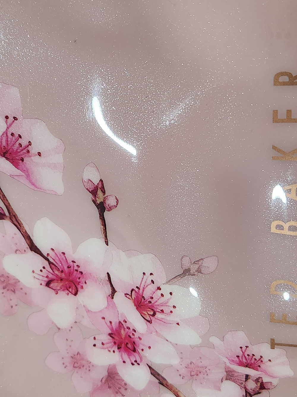 Ted Baker Pink Floral Vinyl Tote Bag - Picture 2 of 10